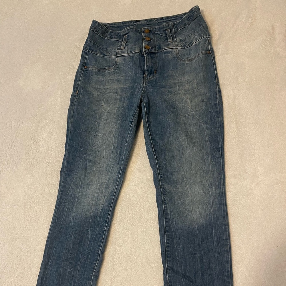 High quality high wasted rouge pants size 14